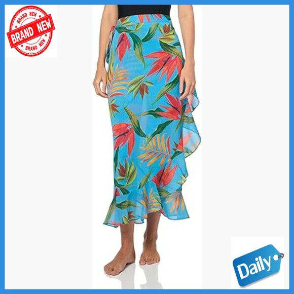 Other - Large Polyester Sarong Coverup Multiway Skirt Dress Beachwear